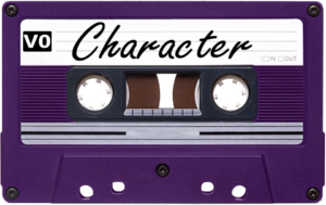 Character Voice Over demo - cassette with label